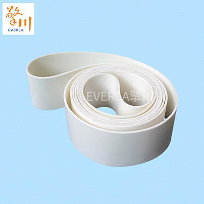 白色食品输送带硅胶输送带