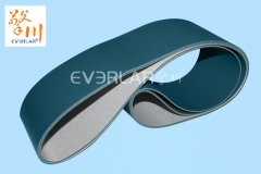 墨绿色哑光PVC输送带-绿色pv