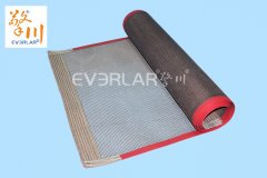 特氟龙网格输送带-耐高温铁佛
