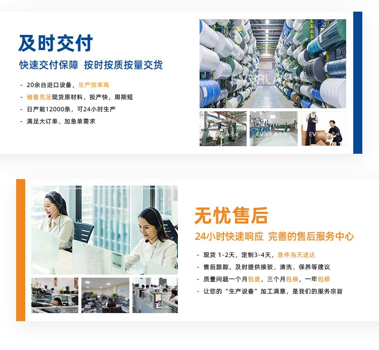 双面纤维加双边导条
